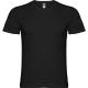 Camiseta corta con escote en pico Samoyedo 155g/m2 Ref.RCA6503-NEGRO