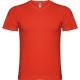 Camiseta corta con escote en pico Samoyedo 155g/m2 Ref.RCA6503-ROJO