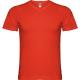 Camiseta corta con escote en pico Samoyedo 155g/m2 Ref.RCA6503-ROJO