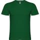 Camiseta corta con escote en pico Samoyedo 155g/m2 Ref.RCA6503-VERDE BOTELLA