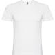 Camiseta corta con escote en pico Samoyedo 155g/m2 Ref.RCA6503-BLANCO