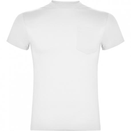 Camiseta de manga corta con bolsillo Teckel 160g/m2