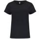 Camiseta de manga corta para mujer Cies 165g/m2 Ref.RCA6643-NEGRO