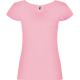 Camiseta de manga corta Guadalupe 155g/m2 Ref.RCA6647-ROSA CLARO