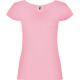 Camiseta de manga corta Guadalupe 155g/m2 Ref.RCA6647-ROSA CLARO