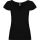 Camiseta de manga corta Guadalupe 155g/m2 Ref.RCA6647-NEGRO