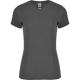 Camiseta de manga corta mujer Fox 150g/m2 Ref.RCA6661-NEGRO VIGORE