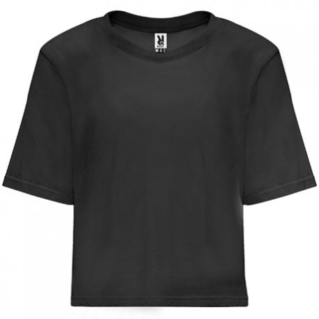 Camiseta talle corto y holgado mujer Dominica 170g/m2