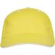 Gorra 6 paneles con sándwich a contraste Panel Ref.RGO7008-AMARILLO