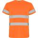 Camiseta técnica manga corta alta visibilidad Delta Ref.RHV9310-NARANJA FLUOR