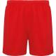 Pantalón corto deportivo sin slip interior Player Ref.RPA0453-ROJO