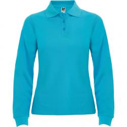 Polo de manga larga con cuello y bocamangas acanalado ESTRELLA WOMAN L/S