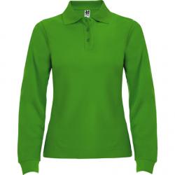 Polo de manga larga con cuello y bocamangas acanalado ESTRELLA WOMAN L/S