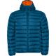 Chaqueta de hombre acolchada con capucha Norway Ref.RRA5090-AZUL LUZ DE LUNA