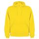 Sudadera capucha con bolsillo canguro Capucha Ref.RSU1087-AMARILLO