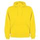 Sudadera capucha con bolsillo canguro Capucha Ref.RSU1087-AMARILLO