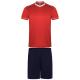 Conjunto deportivo de camiseta y pantalón United Ref.RCJ0457-ROJO/MARINO