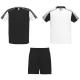 Conjunto deportivo unisex de 2 camisetas + pantalón Juve Ref.RCJ0525-BLANCO/NEGRO
