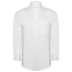 Camisa de hombre con bolsillo en pecho izquierdo OXFORD