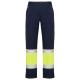 Pantalón multibolsillos de alta visibilidad Naos Ref.RHV9300-MARINO/AMARILLO FLUOR