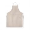 Delantal ajustable de cáñamo Naima apron