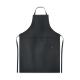 Delantal ajustable de cáñamo Naima apron Ref.MDMO6164-NEGRO 