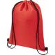 Bolsa térmica con cuerdas con capacidad para 12 latas Oriole Ref.PF120495-ROJO 