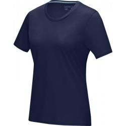 Camiseta orgánica GOTS de manga corta para mujer Azurite