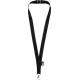 Lanyard de PET reciclado con cierre independiente Tom Ref.PF102517-NEGRO INTENSO 