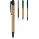Bolígrafo de bambú Borneo Ref.PF106322-NATURAL/VERDE 