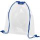 Mochila de cuerdas transparente 5l Lancaster Ref.PF120086-AZUL REAL/TRANSPARENTE 