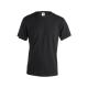 Camiseta adulto keya Organic color 150g/m2 Ref.6760-NEGRO