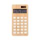 Calculadora bambú de 12 dígitos Calcubim Ref.MDMO6216-MADERA 