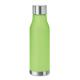 Botella personalizada de rPET 600 ml Glacier rpet Ref.MDMO6237-VERDE LIMA TRANSPARENTE 