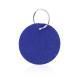 Llavero fieltro circular Nicles Ref.4131-AZUL 