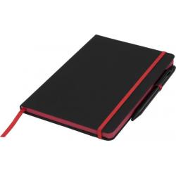 Libreta a5 perfilada en color y con bolígrafo stylus Noir edge medium