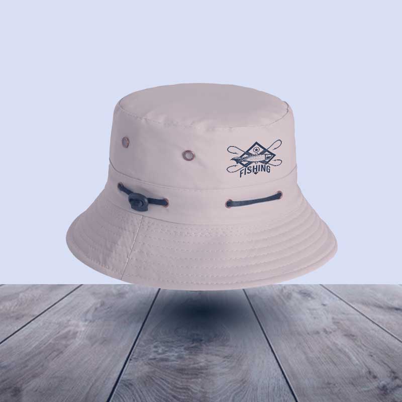 Gorro ajustable de resistente poliéster