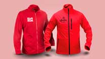 Chaquetas rojas