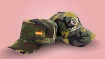 Gorras estilo militar