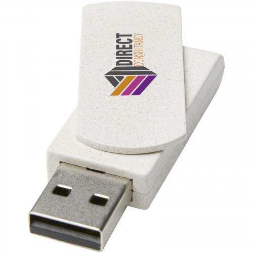 Memoria USB de paja de trigo de 8 gb Rotate