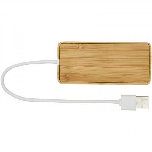 Hub USB de bambú Tapas