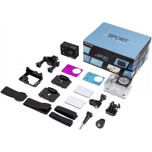Pack Cámara deportiva DV660+ Kit de accesorios - PRIXTON