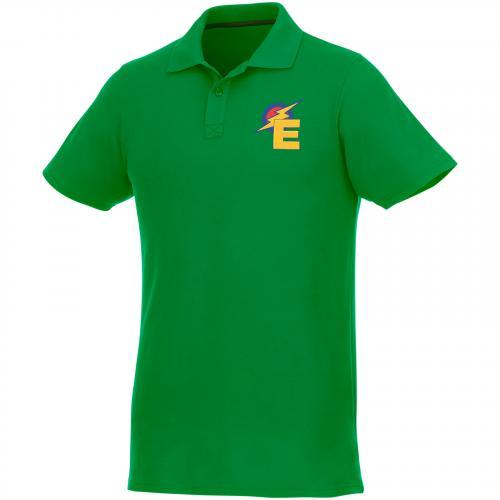 Camiseta Lacoste Verde Menta Liso de Algodón Para Hombre