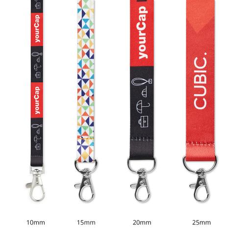 Lanyard Ecológico de rPET para Personalizar por Sublimación con Hebill