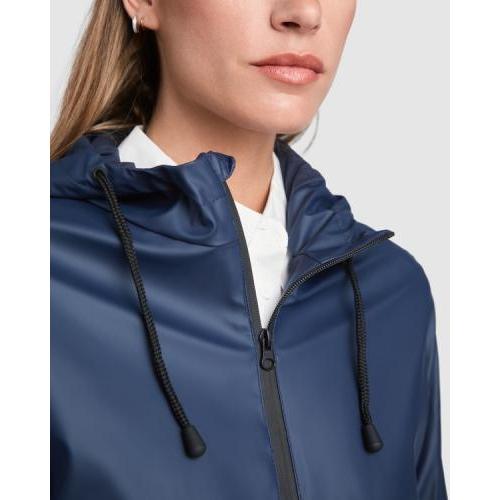 Chubasquero impermeable para mujer Chubasquero con capucha, Talla