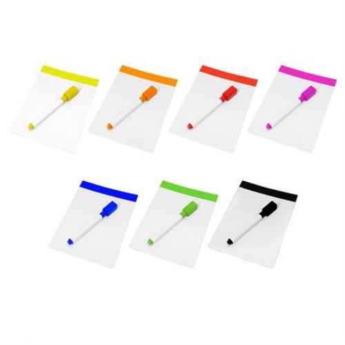 Pizarra y rotulador magnéticos en variados colores LILIAN