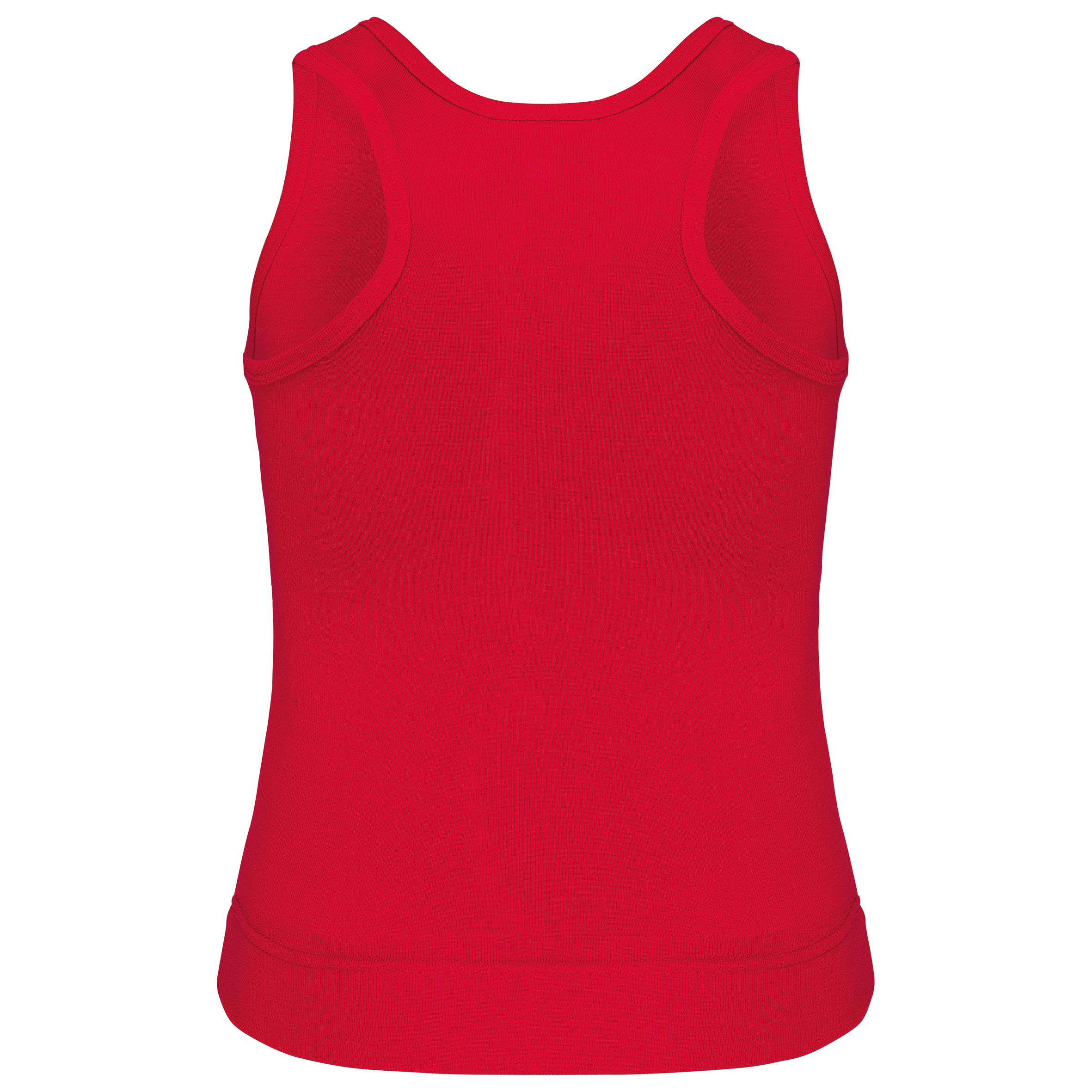 Camiseta roja niña