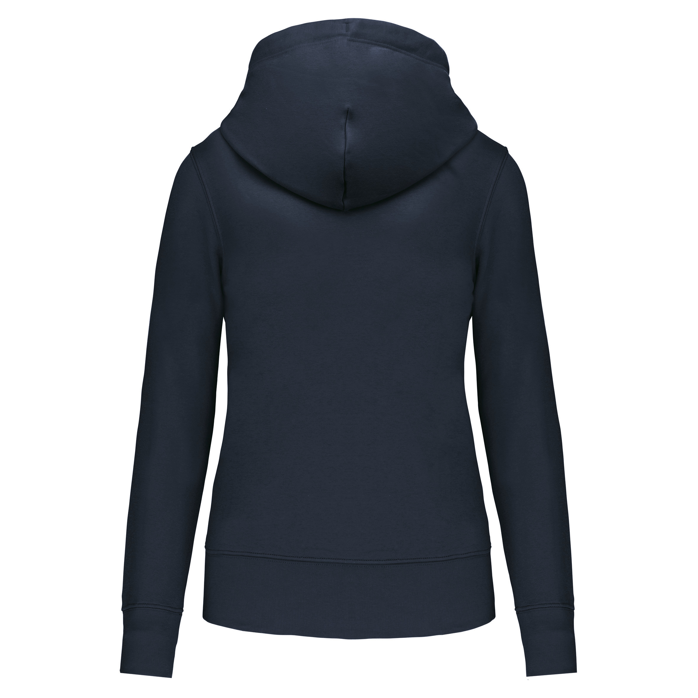 Sudaderas con cremallera para mujer, 100% algodón orgánico con cremallera