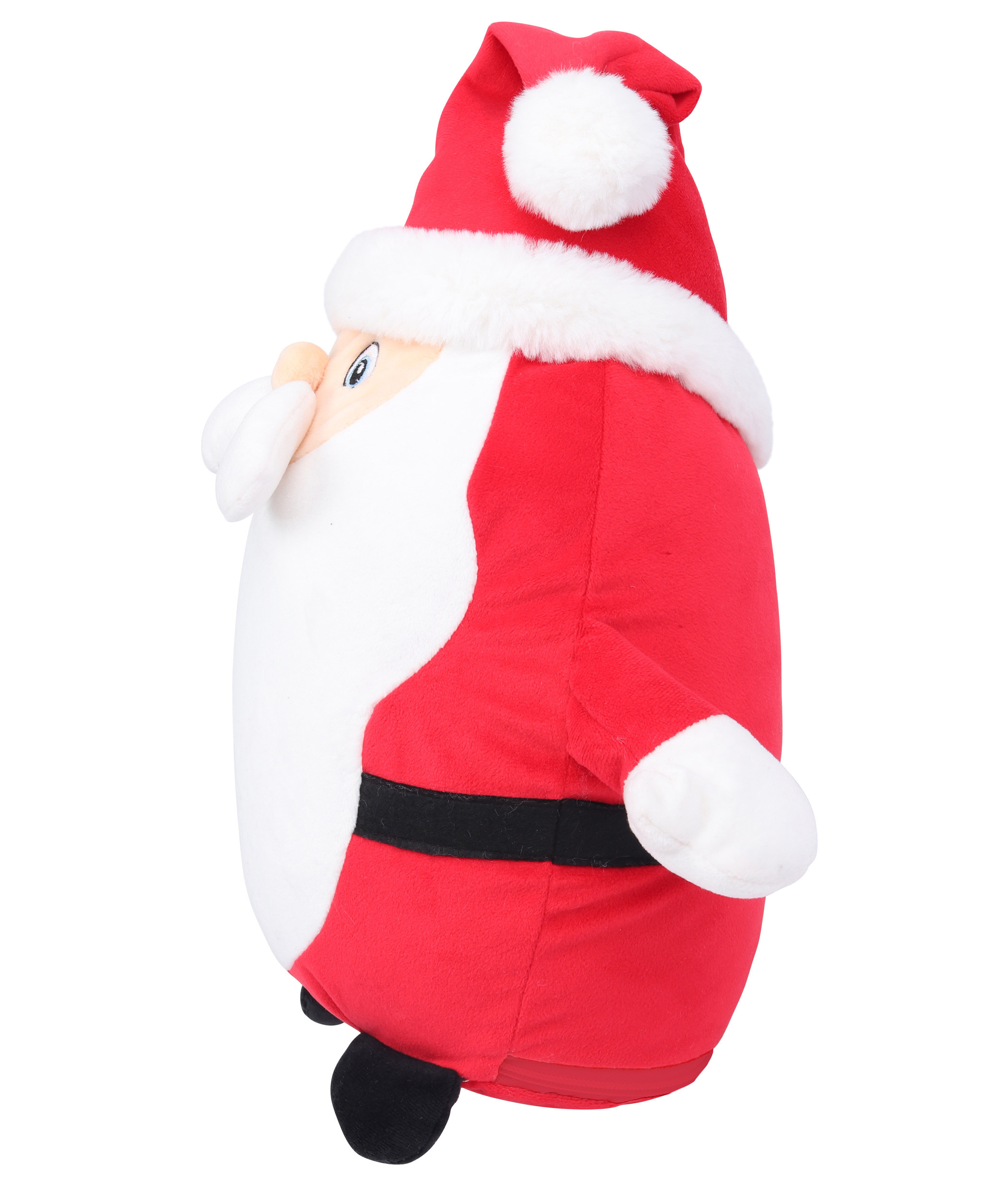 Peluche papá noel con cremallera