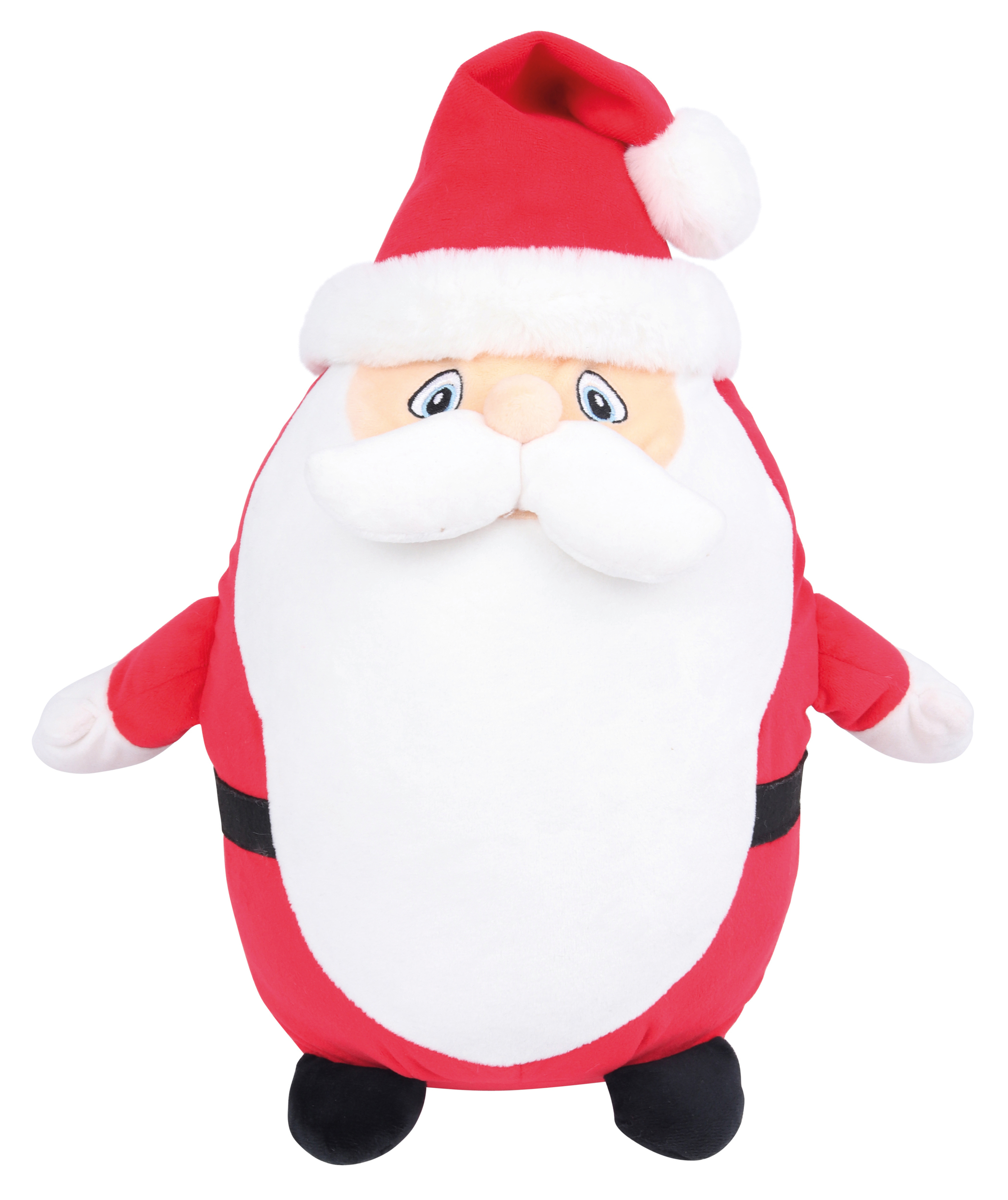 Peluche papá noel con cremallera